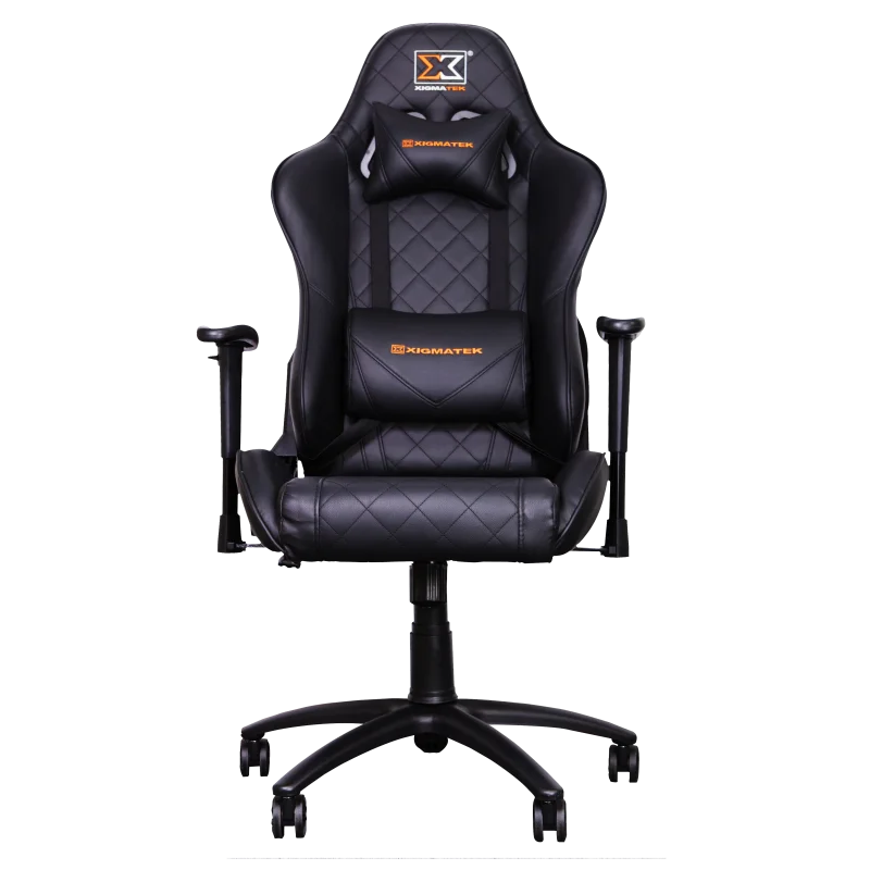 XIGMATEK GAMING CHAIR HAIRPIN BLACK PC in Cyprus
